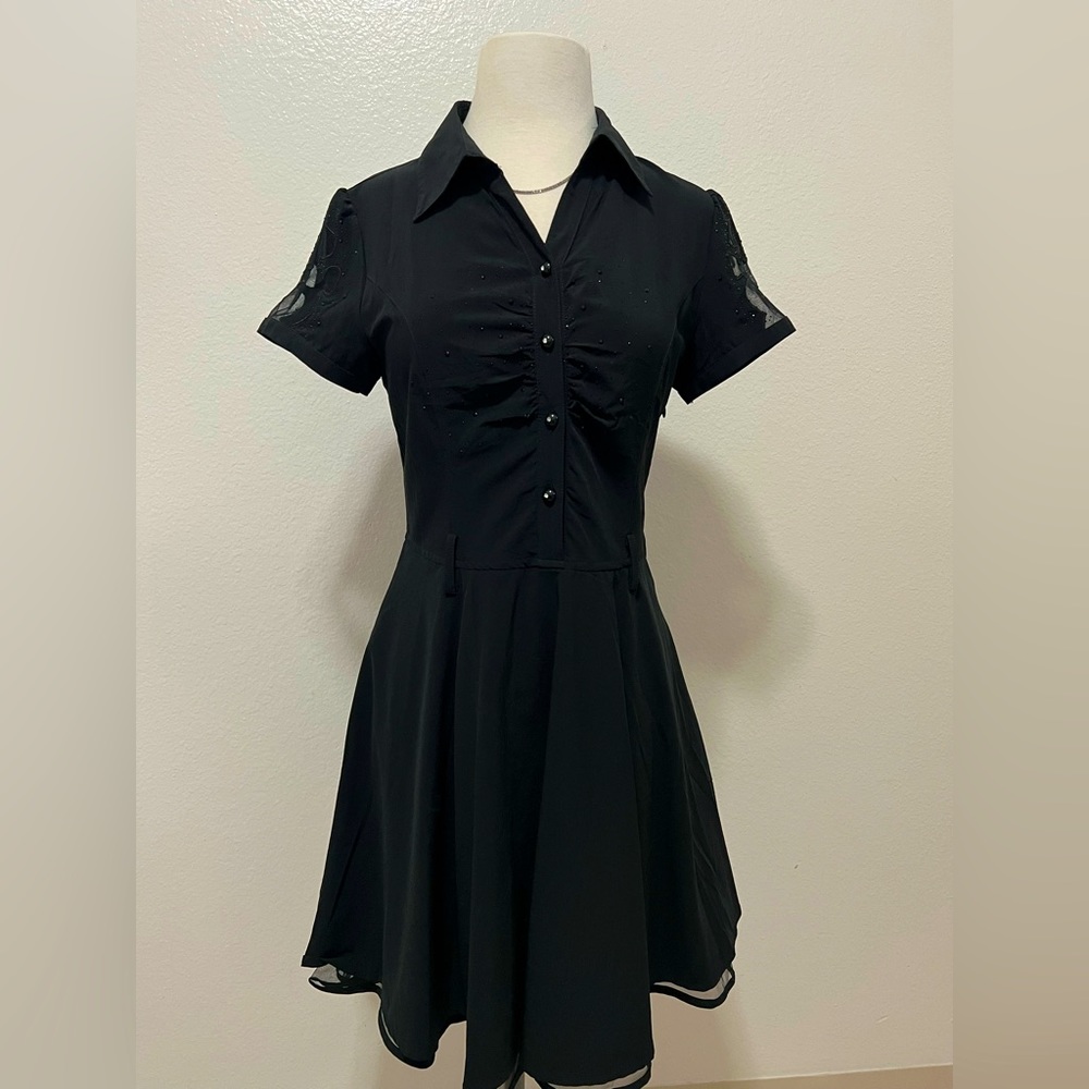 Black mini dress. Never used.